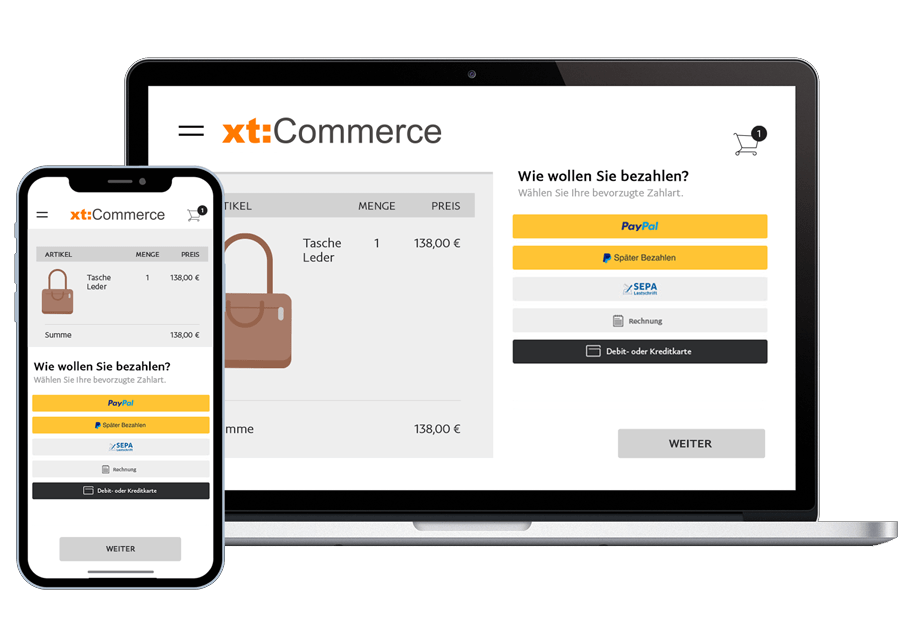 PayPal Checkout für xt:Commerce 6